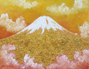 黄金の富士山